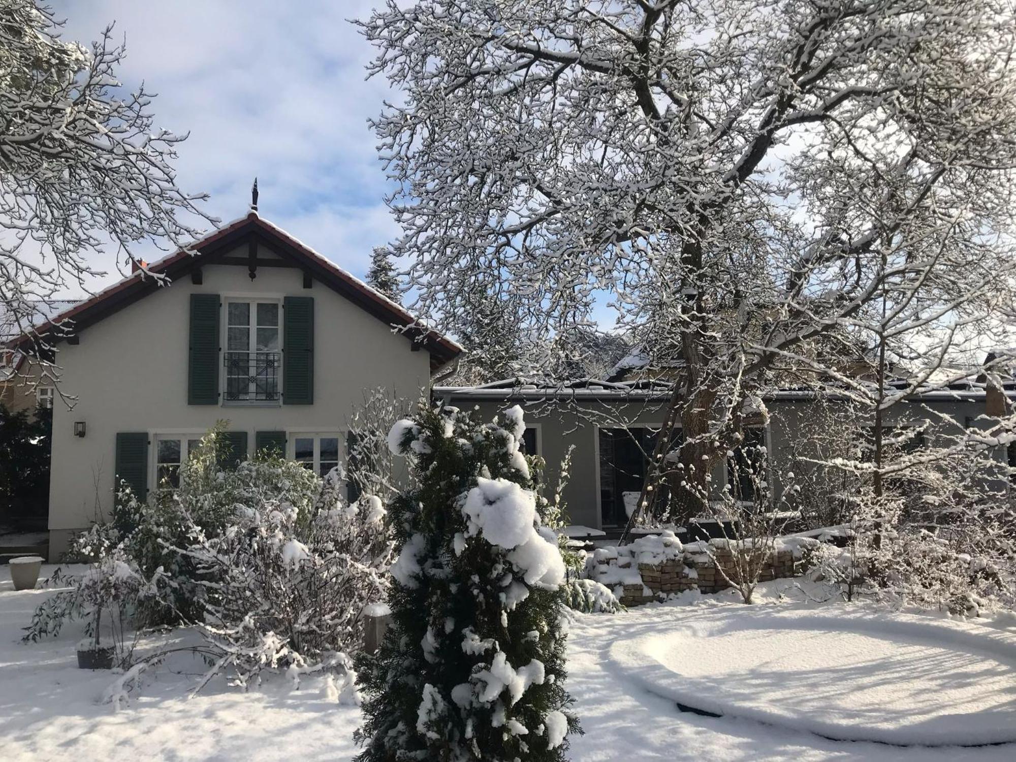 Landhaustraum - Kutscherhaus Unter Walnussbaeumen Bergholz-Rehbrucke Esterno foto